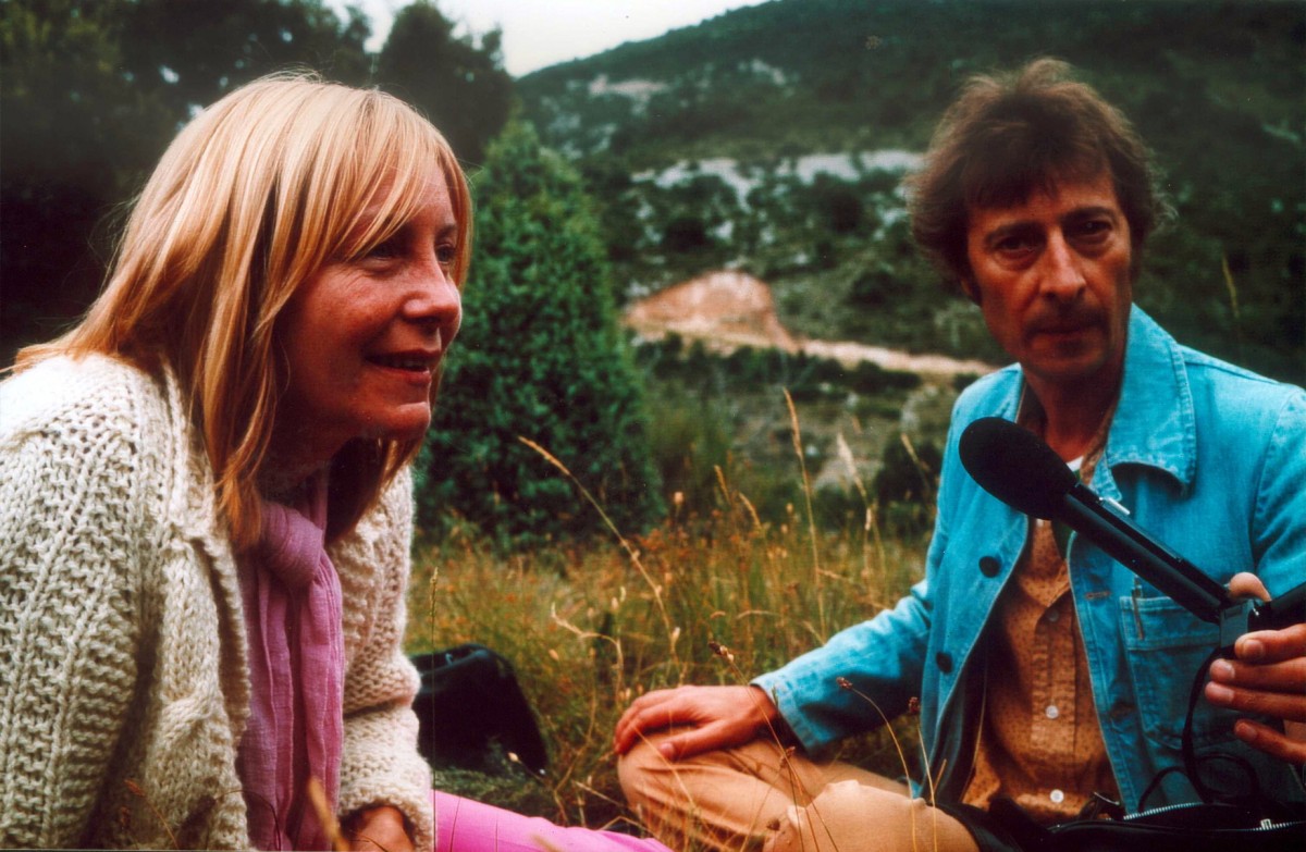 Luc et Brunhild, Tuchan (Aude) fin des années 70, par Olivier Garros.