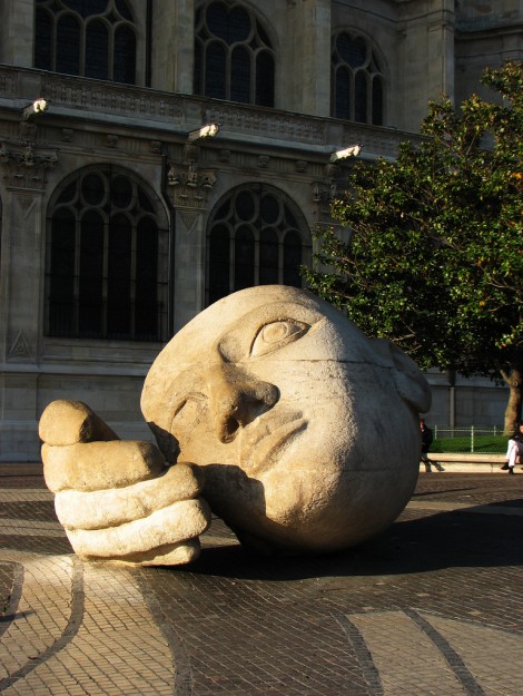 "Écoute", sculpture de Henri de Miller (cc) Lauren Manning - flickr