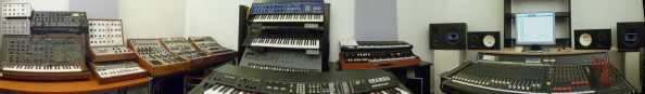 Panorama du studio analogique de la Muse en circuit